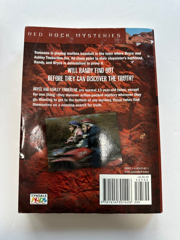 Lot of 5 Red Rock Mysteries # 2 3 4 9 12 YA Christian Fiction Jenkins Fabry gallery