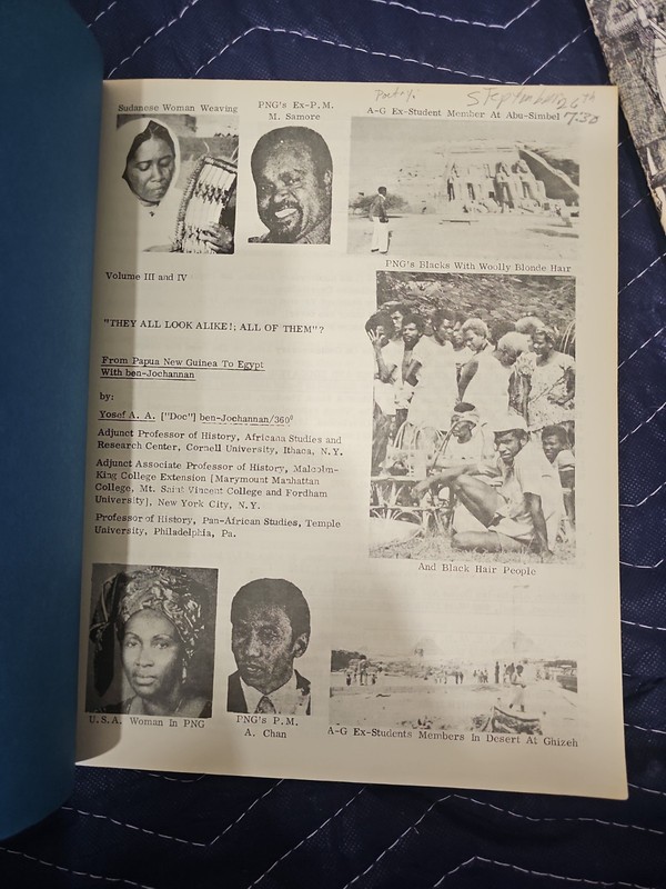 2 Books by Ben-Jochannan THEY ALL LOOK ALIKE ALL. & in pursuit of George G.M. V9 gallery