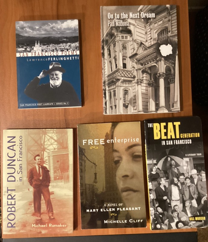 Lot Of 5 City Lights ‘beat’ Poetry & Novels