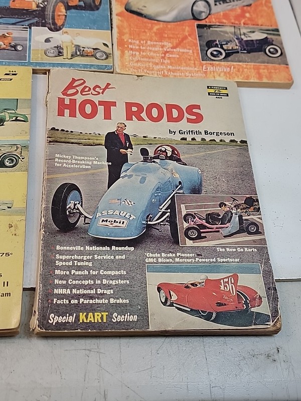 Fawcett Hot To Books Hot Rods Lot gallery