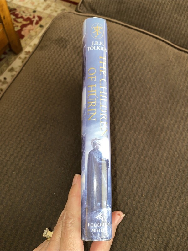 THE CHILDREN OF HURIN J.R.R. Tolkien Alan Lee Illustrated First Ed/4th Print VG+ gallery