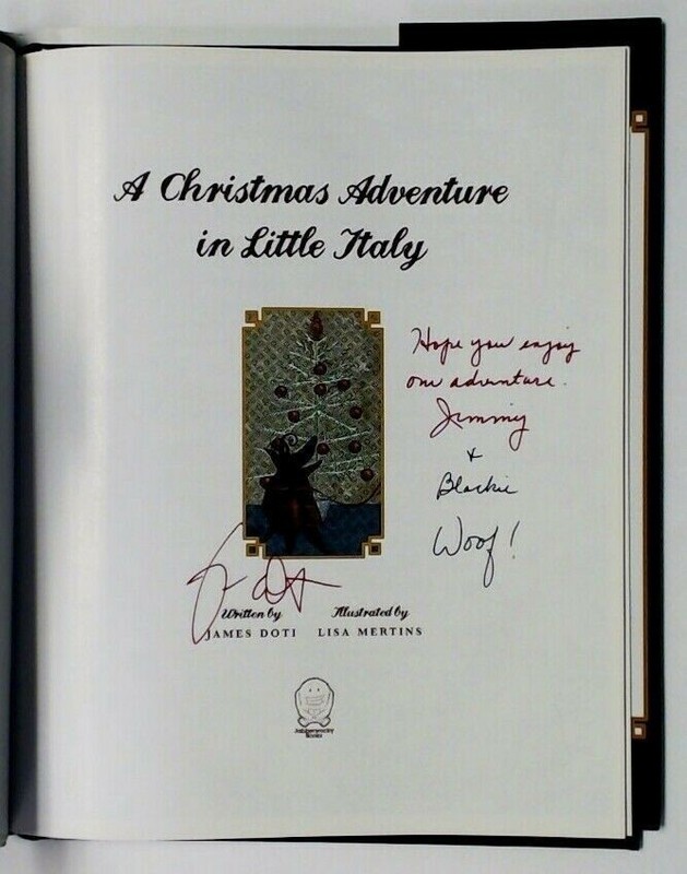 A Christmas Adventure In Little Italy James Doti ** Signed ** New-Old Stock gallery