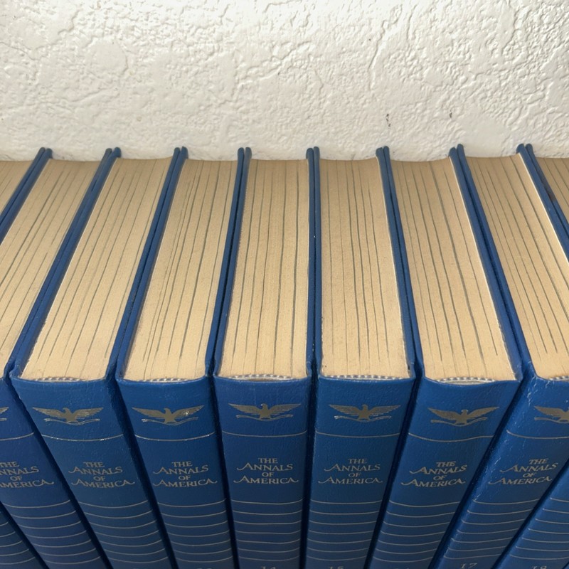 The Annals of America 1976 COMPLETE 21 Vol. Set Britannica, Like New Condition. gallery