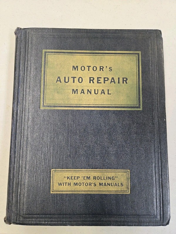 Motor’s Auto Repair Manual 1935-1951 Models 14th Edition