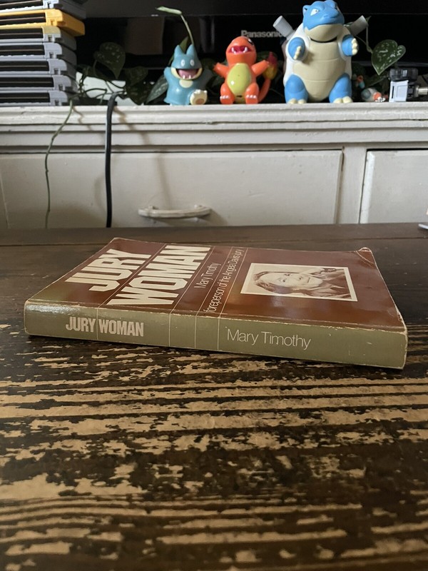 Jury Woman: The Story of the Trial of Angela Y. Davis, Timothy, Mary PB 1974 gallery