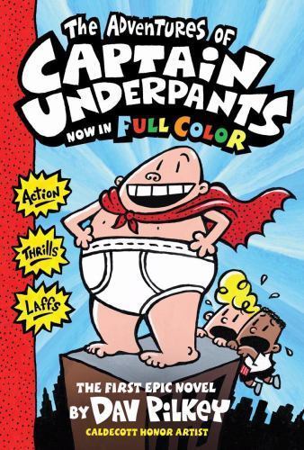 The Adventures of Captain Underpants: Colo- hardcover, Dav Pilkey, 9780545499088