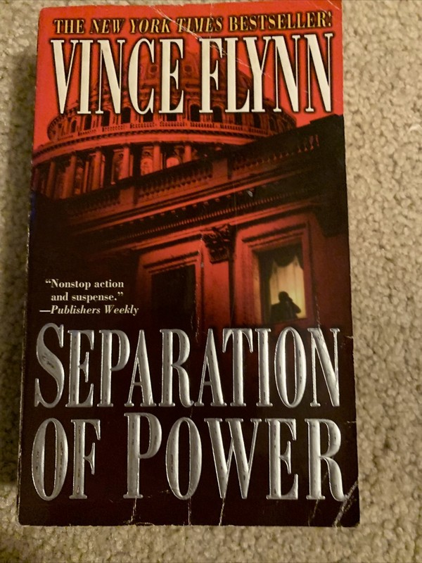 A Mitch Rapp Novel Ser.: Separation of Power by Vince Flynn Paperback￼￼