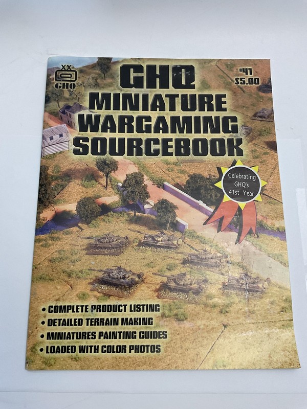 GHQ Miniature Wargaming Sourcebook #41 41st Year Guide Terrain Painting Photos