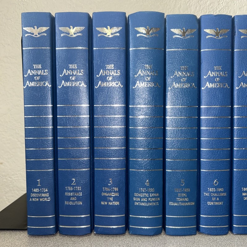 The Annals of America 1976 COMPLETE 21 Vol. Set Britannica, Like New Condition. gallery