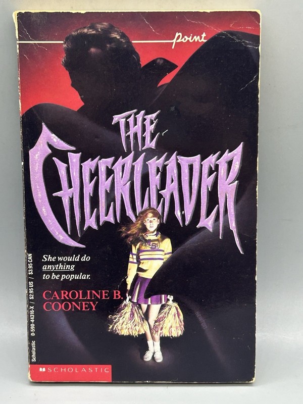 THE CHEERLEADER 90s YA Horror Vampire Point Paperback, Caroline B. Cooney
