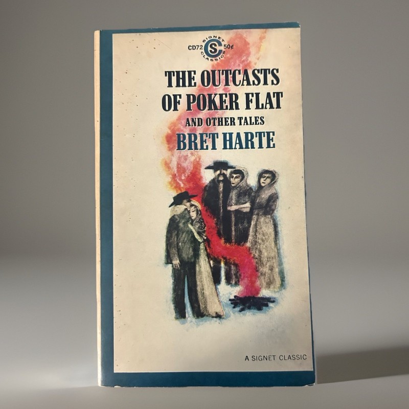 The Outcast Of Poker Flat And Other Tales by Bret Harte 3rd Print 1964 LN
