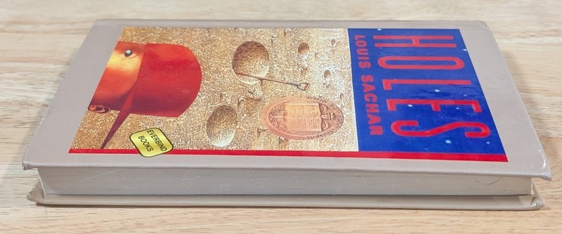 Holes by Louis Sachar, Newbery Medal, Paperback, Everbind Hard Library Binding gallery