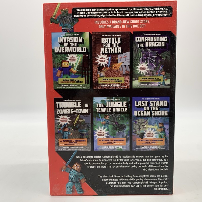 Minecraft Gameknight999 Lot 6 Trapped in a Video Game Lot 5 Boxed Sets Chapter gallery