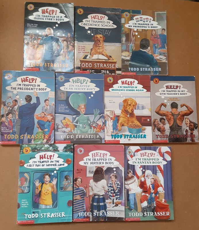 Help! I Am Trapped In PB Book Lot Of 10 Todd Strasser President Obedience Again