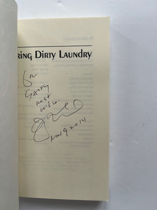 Ishmael REED / AIRING DIRTY LAUNDRY, 1st, SIGNED paperback African American gallery