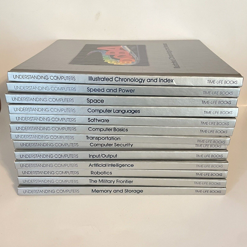 Lot of 13 Time Life Books Understanding Computers 1980s Hardcover Technology