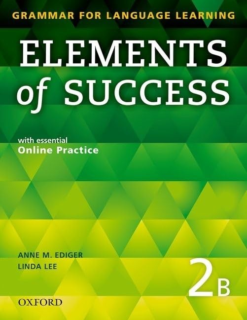 Elements of Success 2 Split Edition Student Book B with essential Online Pra…