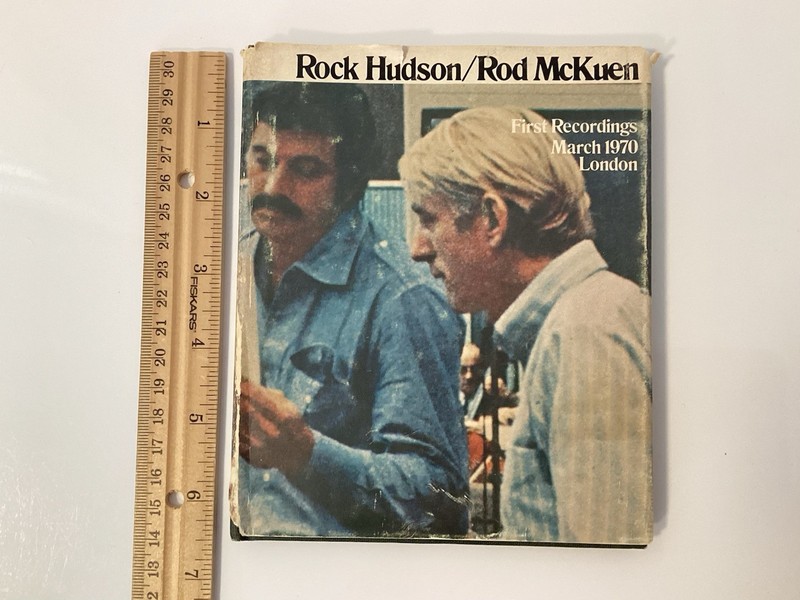Rock Hudson Rod McKuen Book 1970 1st Recordings Limited To 2000 David Nutter gallery