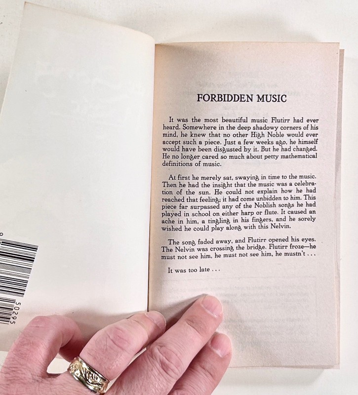 1990 Andrea Shettle FLUTE SONG MAGIC YA fantasy novel AVON FLARE pb gallery