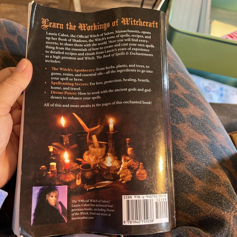 Laurie Cabot's Book of Spells and Enchantments by Laurie Cabot (2014, Trade... gallery