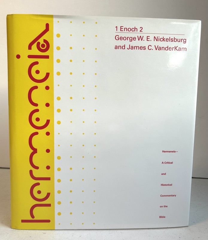 1 Enoch 2 Nickelsburg VanderKam 2012 Hermeneia Bible Commentary Fortress Press