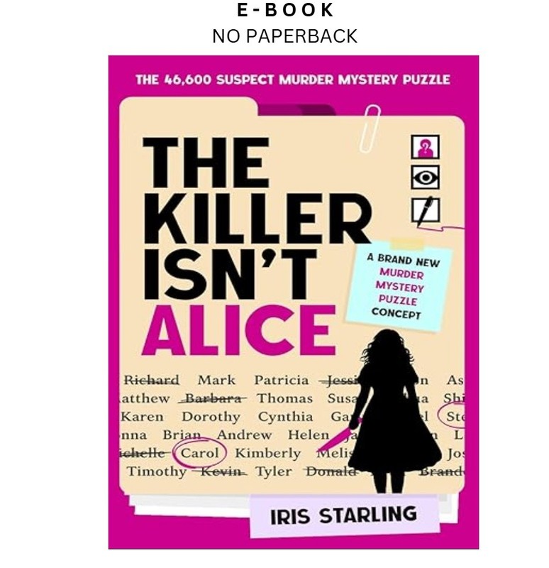 The Killer Isn’t Alice: The 46,600 Suspect Murder , Iris Starling 2026