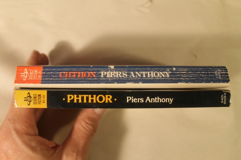 Chthon & Phthor by Piers Anthony (2 Books) gallery
