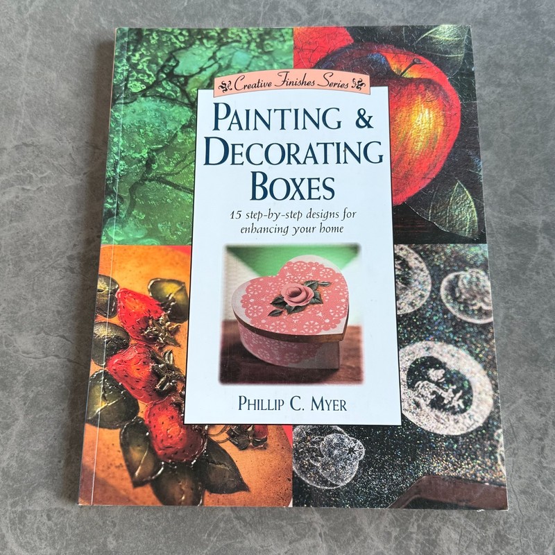 Decorative Painting Craft Book Lot x5 by North Light - Boxes, Rocks, & Selling gallery