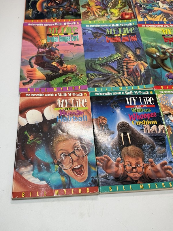Bill Myers My Life as Wally McDoogle Book Lot 11 PB Books #1-17 Mixed Titles gallery