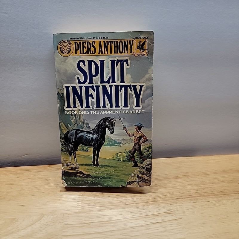 Split Infinity by Piers Anthony (1991 Acceptable)