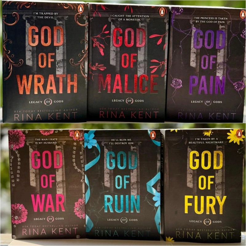 Legacy of Gods book Series (set of 6 books) by Rina Kent, Paperback gallery
