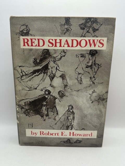 RED SHADOWS Robert E Howard Signed by Jeff Jones 1ST Edition 1978