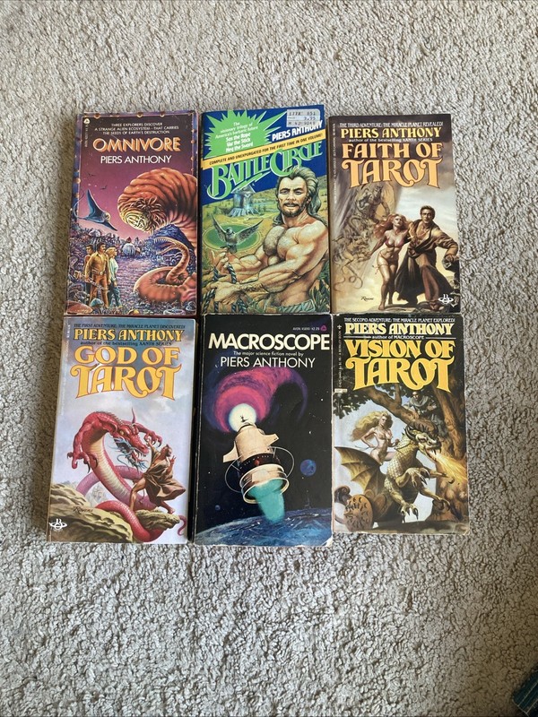Lot Of 51 Vintage Piers Anthony Paperbacks Various Xanth Novels & More Books GR gallery