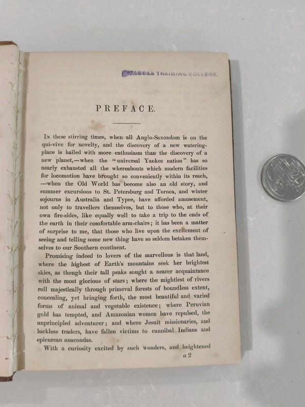 A Voyage Up The River Amazon 1847 First Edition William H Edwards Antique RARE gallery