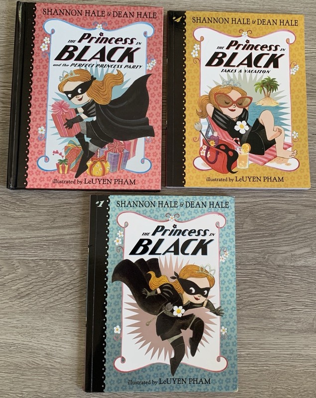 The Princess In Black Books by Shannon Hale & Dean Hale Lot Of 3