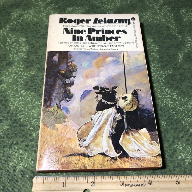 Roger Zelazny Nine Princes in Amber 1972 Avon Jeff Catherine Jones Cover