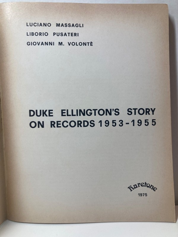 *LOT OF 2* Duke Ellington's Story on Records 1953-55 AND 1966-67 ITALY 1975/1980 gallery