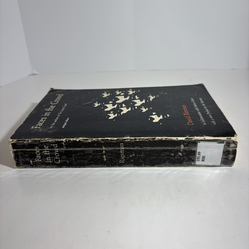 Faces In the Crowd, David Riesman 1965 Abridged Edition TPB Ex-library AA gallery