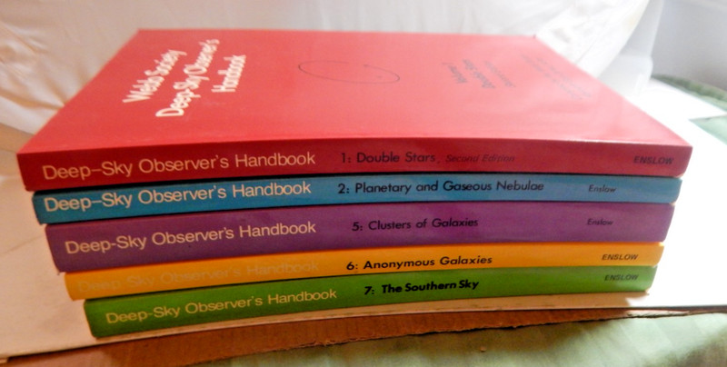 Webb Society Deep Sky Observer’s Handbooks Lot of 5 SC Astronomy Jones Enslow