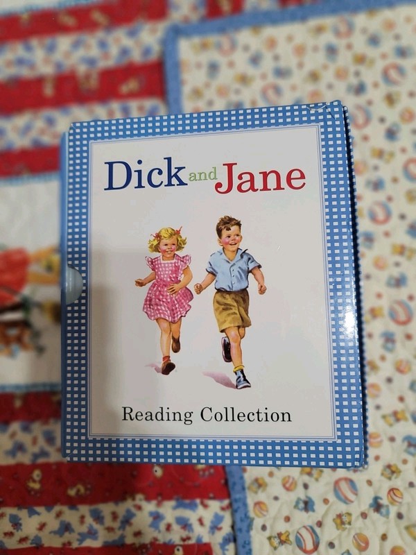 DICK AND JANE 12 Book Set and QUILT to Cooridnate gallery