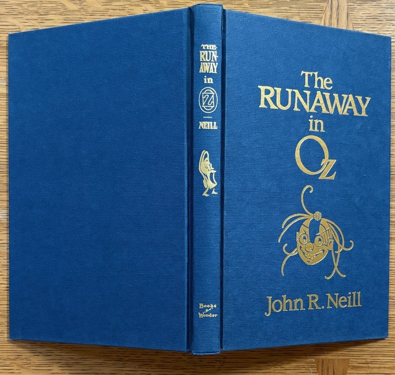THE RUNAWAY IN OZ By John R. Neill - 1995 HC/DJ - Signed by Shanower - Like New gallery
