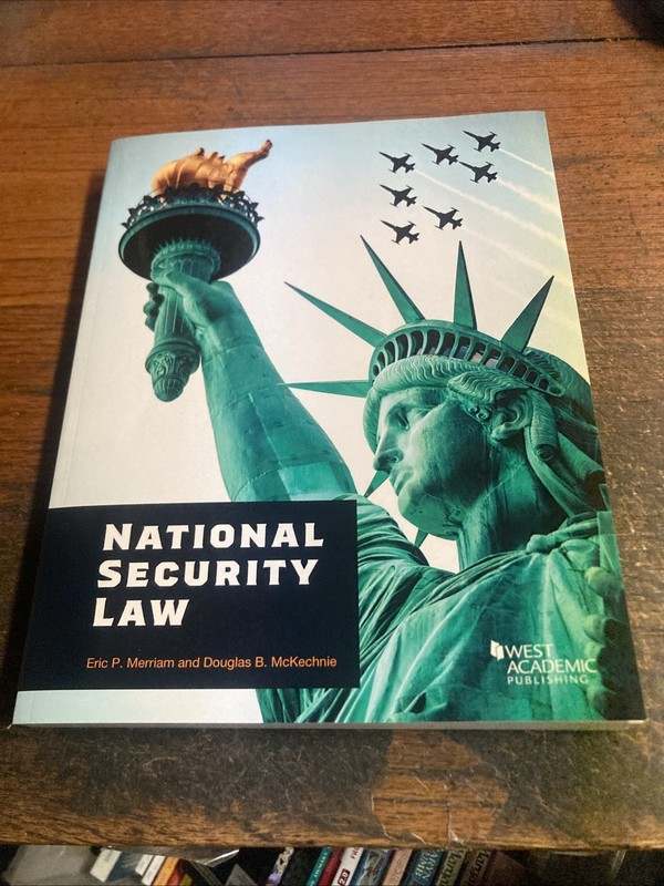 National Security Law – Paperback, by Merriam Eric; McKechnie – Very Good
