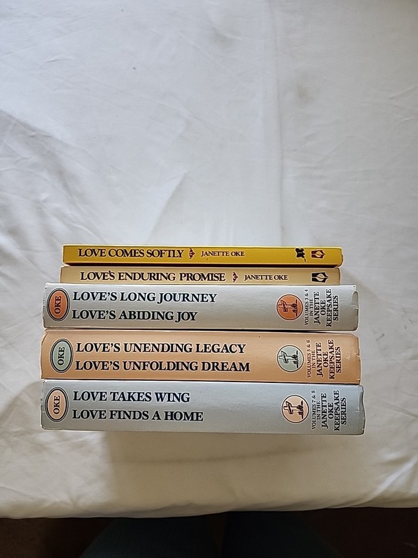Complete Love Comes Softly Book series Janette Oke #1-8 3 Books 2 In 1 Books