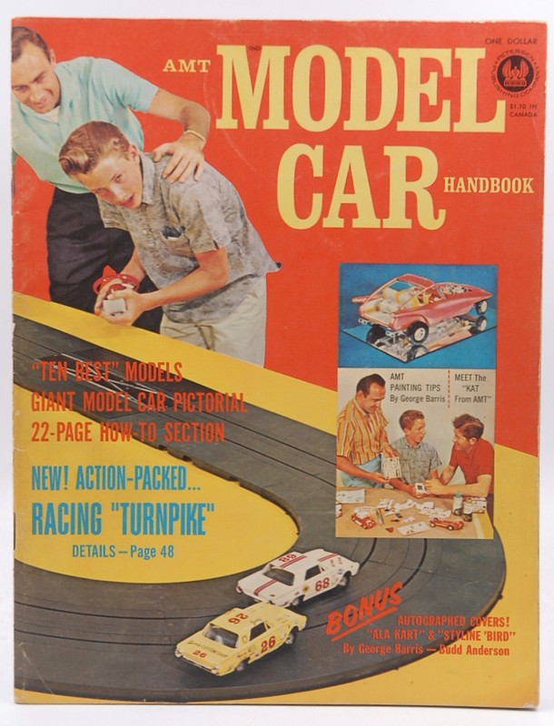 Amt Model Car Handbook 1962 – MANY PETERSON PUBL paperback Book