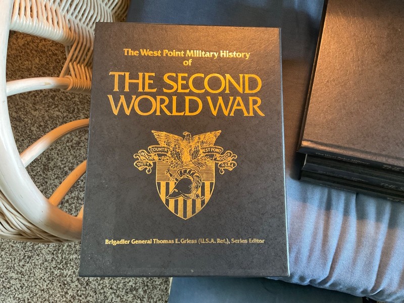 1989 The West Point Military History of the Second World War 3 Hardcover Box Set