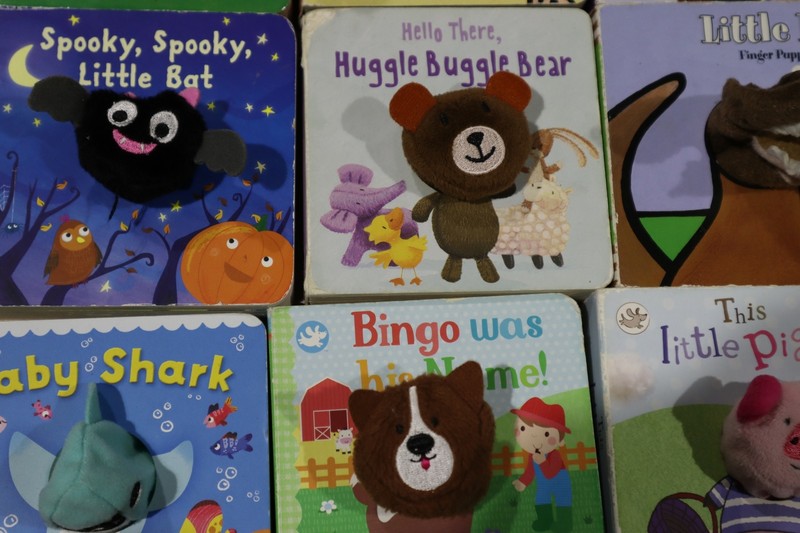 Lot of 10 Finger Puppet Board Books - Random Mix gallery