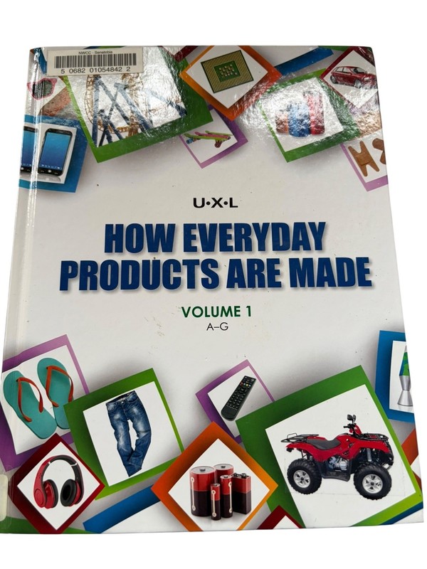 How Everyday Products Are Made Volume 1 Riggs 2016 UXL Cengage Learning