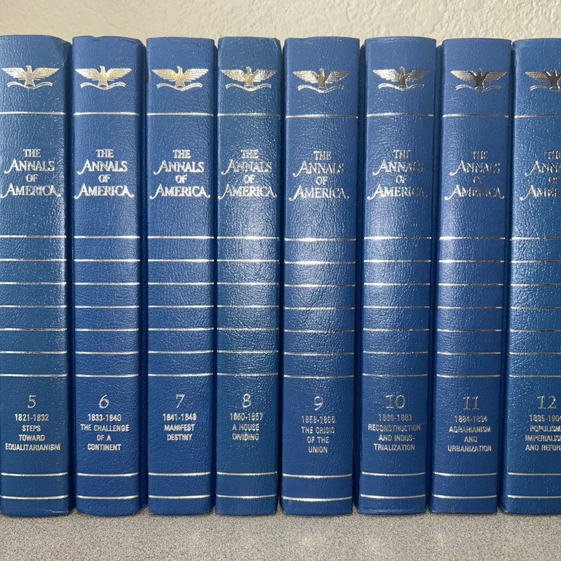 The Annals of America 1976 COMPLETE 21 Vol. Set Britannica, Like New Condition. gallery