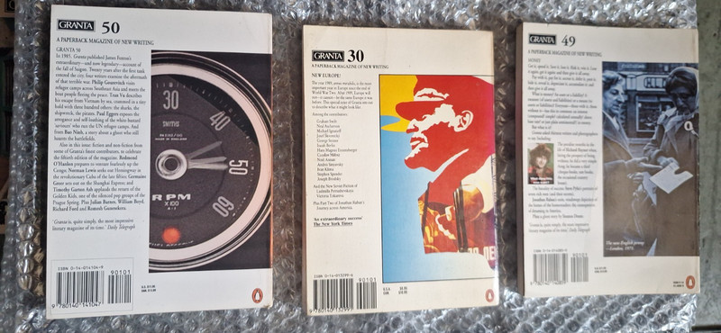 Lot of 3 Granta: Magazine Issues: 49,48, and 30. gallery