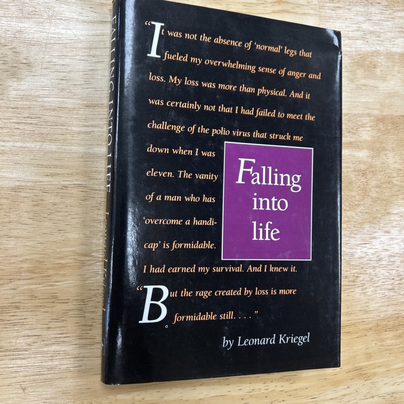 FALLING INTO LIFE: ESSAYS By Leonard Kriegel – Hardcover